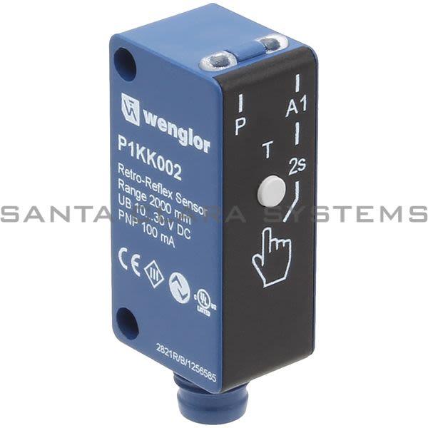 Wenglor P1KK002 Retro-Reflex Sensor for Clear Glass Recognition Product Image