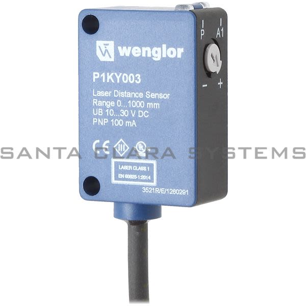 Wenglor P1KY003 Laser Distance Sensor Time of Flight Product Image