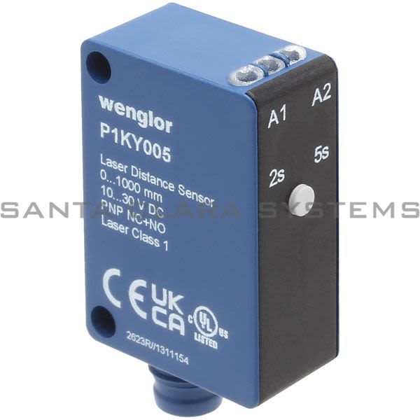 Wenglor P1KY005 Laser Distance Sensor Time of Flight Product Image