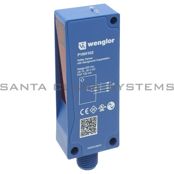 Wenglor P1NH102 Reflex Sensor with Background Suppression Product Image