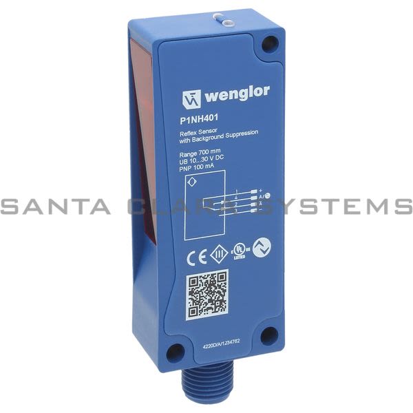 Wenglor P1NH401 Reflex Sensor with Background Suppression Product Image