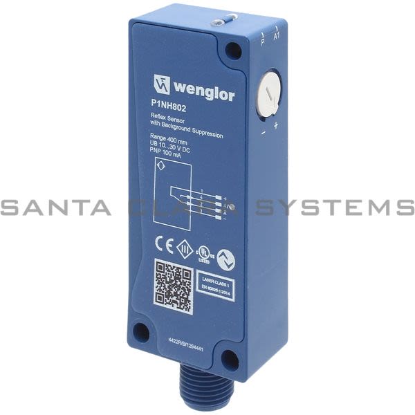 Wenglor P1NH802 Reflex Sensor with Background Suppression Product Image