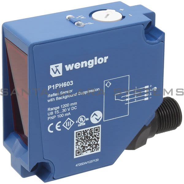 Wenglor P1PH603 Reflex Sensor Product Image