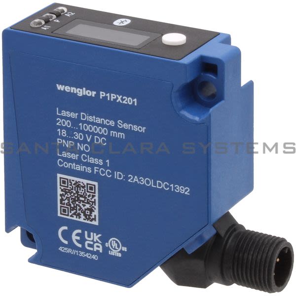 Wenglor P1PX201 Laser Distance Sensor Time of Flight Product Image