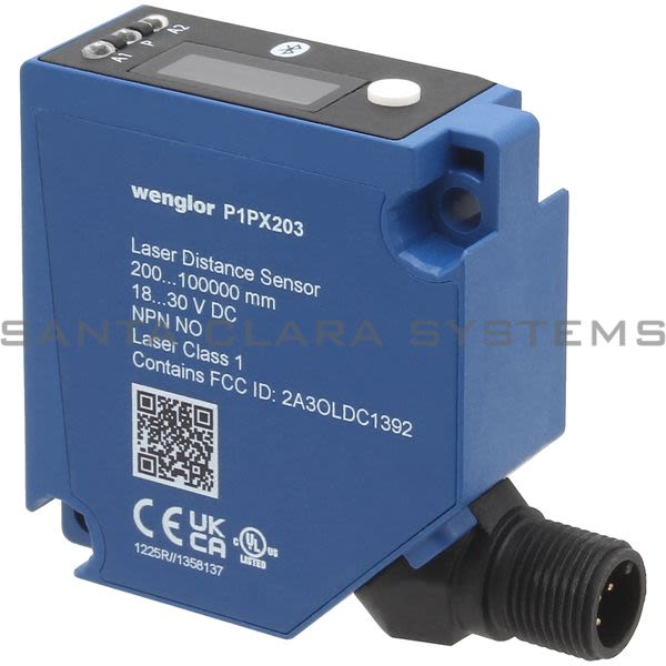 Wenglor P1PX203 Laser Distance Sensor Time of Flight Product Image