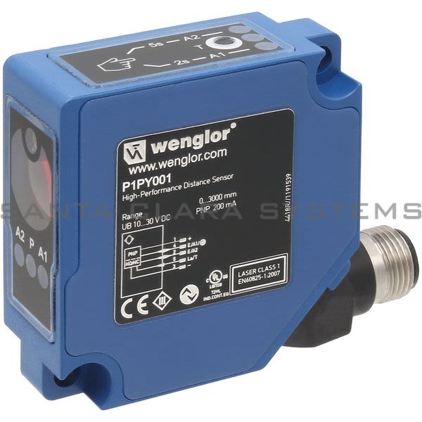 Wenglor P1PY001 Laser Distance Sensor Time of Flight Product Image