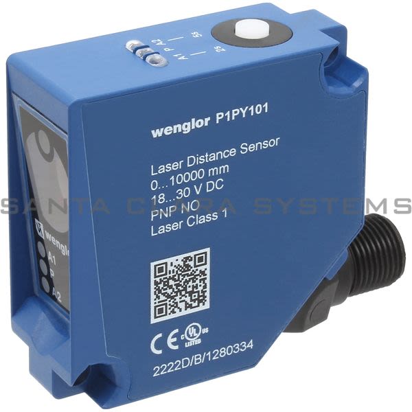 Wenglor P1PY101 Laser Distance Sensor Time of Flight Product Image