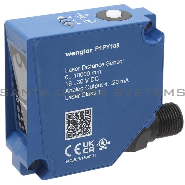 Wenglor P1PY108  Laser Distance Sensor Time of Flight Product Image