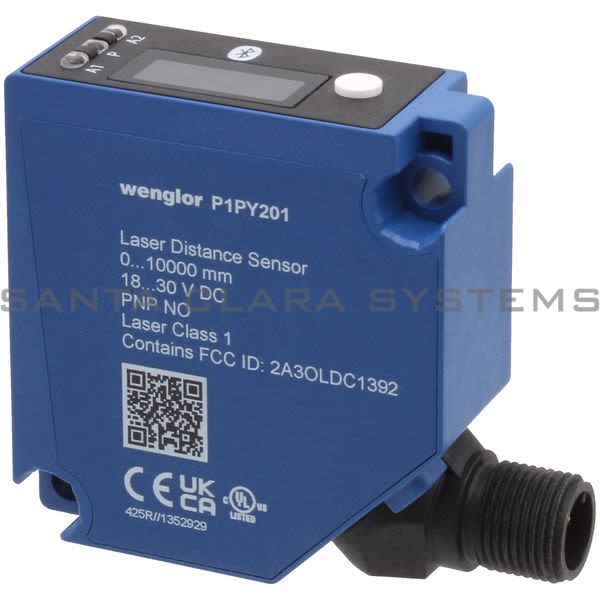 Wenglor P1PY201 Laser Distance Sensor Time of Flight Product Image