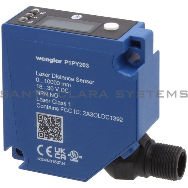 Wenglor P1PY203 Laser Distance Sensor Time of Flight Product Image