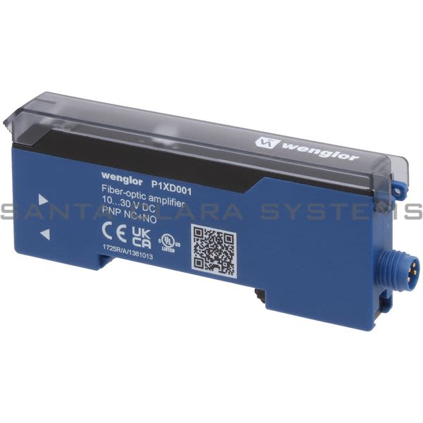 Wenglor P1XD001 Fiber-Optic Amplifier Product Image