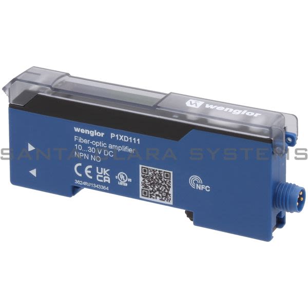 Wenglor P1XD111 Fiber-Optic Amplifier Product Image