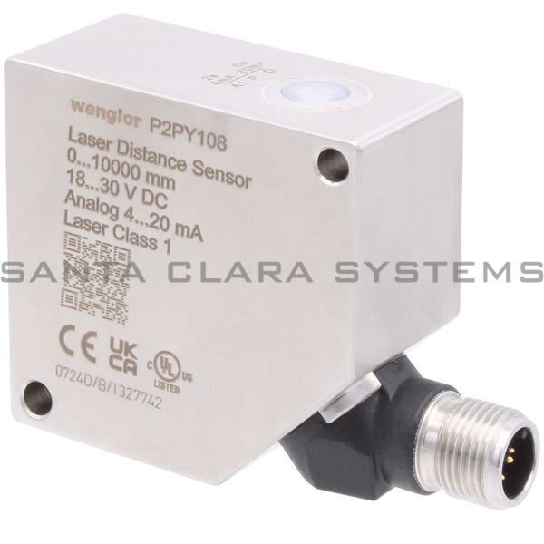 Wenglor P2PY108 Laser Distance Sensor Time of Flight Product Image