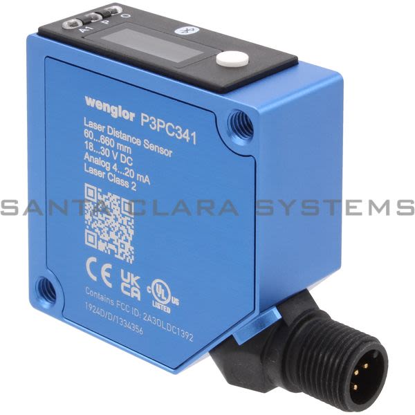 Wenglor P3PC341 Laser Distance Sensor Triangulation Product Image