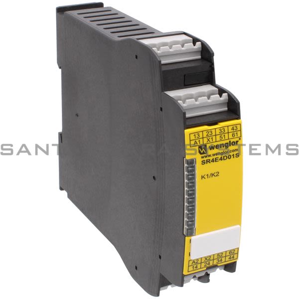 Wenglor SR4E4D01S Safety Relay Add-on module Product Image