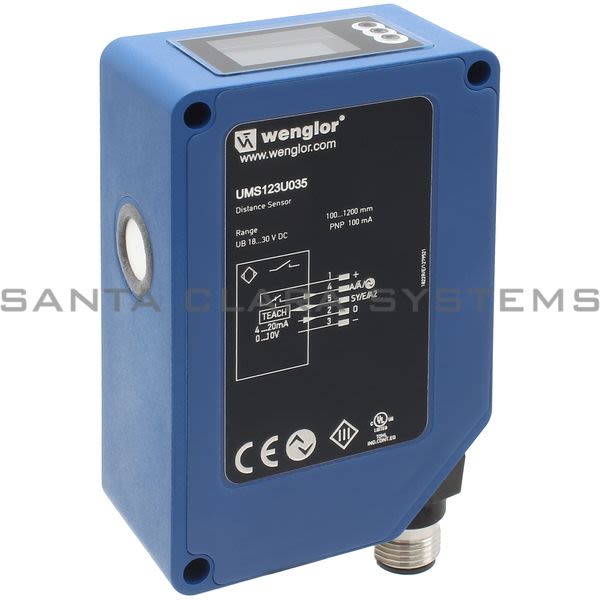 Wenglor UMS123U035  High-Performance Distance Sensor Product Image