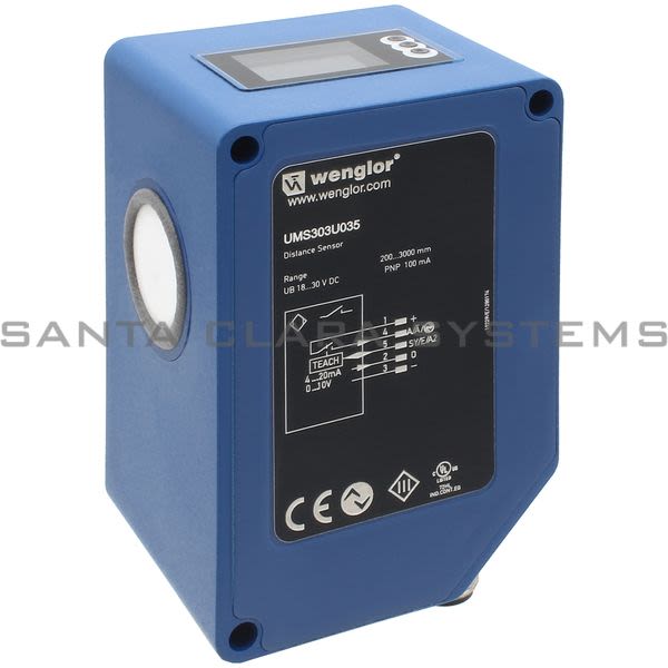 Wenglor UMS303U035  High-Performance Distance Sensor Product Image