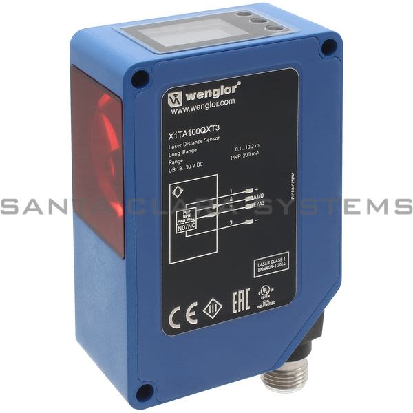 Wenglor X1TA100QXT3 High-Performance Distance Sensor Product Image