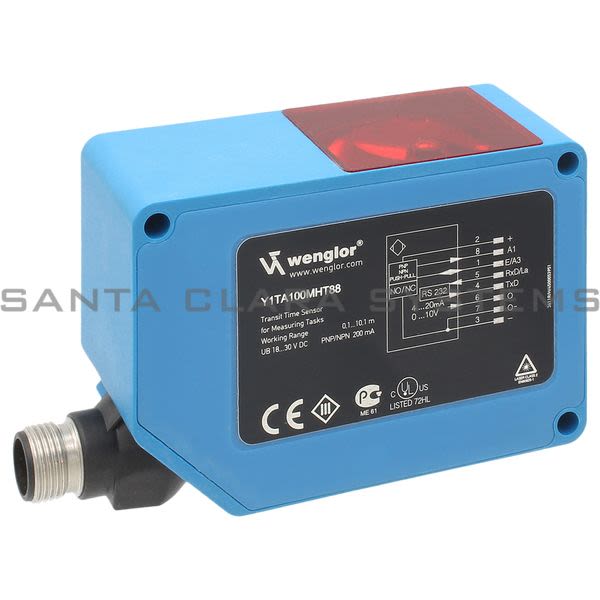 Wenglor Y1TA100MHT88 Laser Distance Sensor Time of Flight Product Image