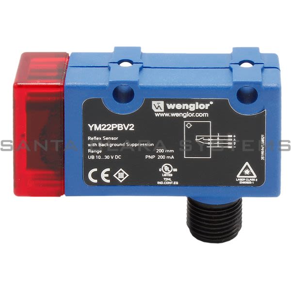 Wenglor YM22PBV2 Reflex Sensor with Background Suppression Product Image