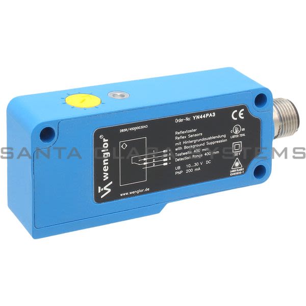 Wenglor YN44PA3 Reflex Sensor with Background Suppression Product Image