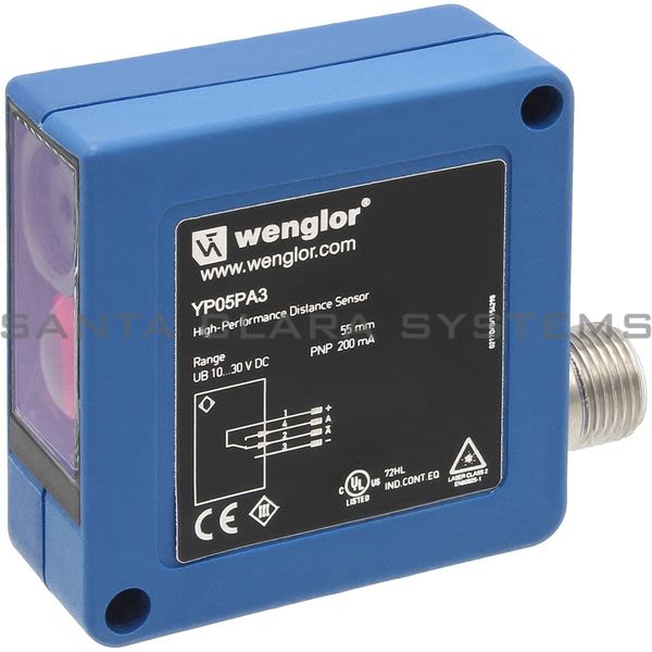 Wenglor YP05PA3 High-Performace Distance Sensors Product Image