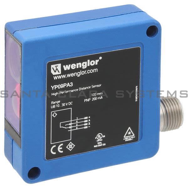 Wenglor YP09PA3 High-Performance Distance Sensor Product Image