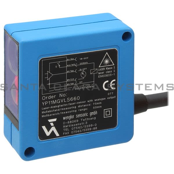 Wenglor YP11MGVLS660 Analog Control Product Image