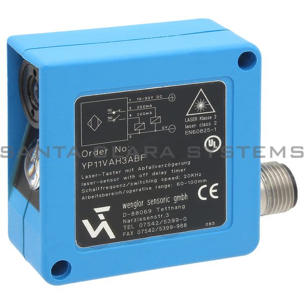Wenglor YP11VAH3ABF Contrast Sensor Product Image