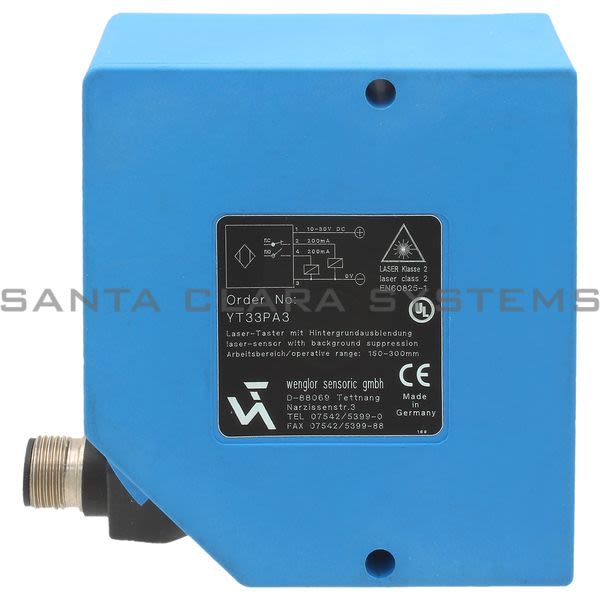 Wenglor YT33PA3 Sensor Product Image