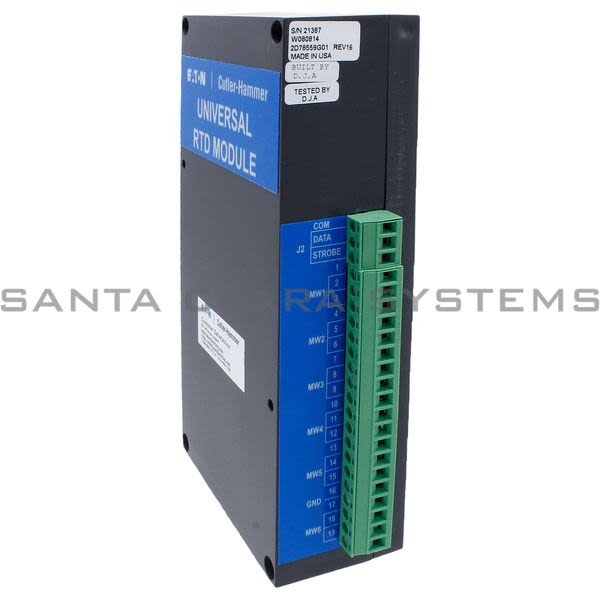Westinghouse 2D78559G01 Universal RTD Module Product Image