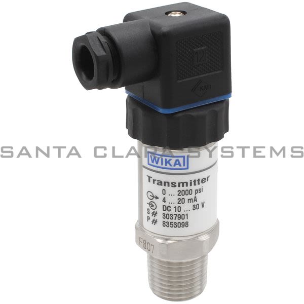Wika 8353098 Trionic Pressure Transmitter | S-10 Product Image