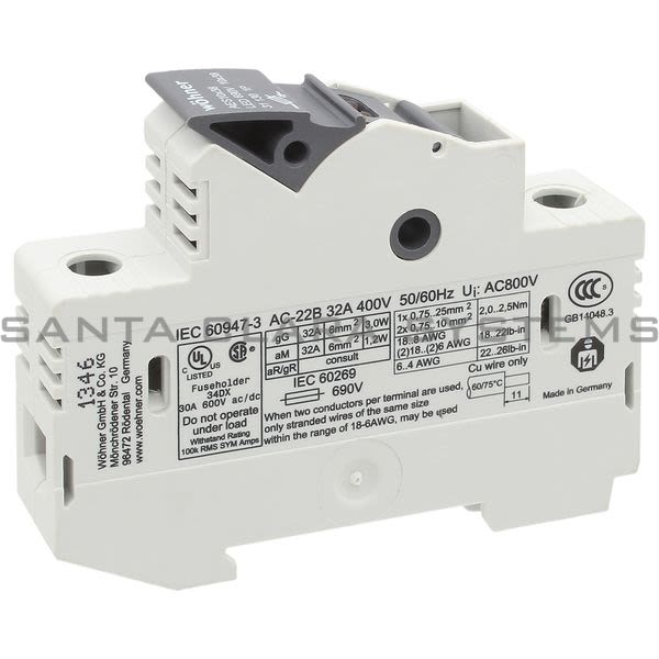 Wohner 31130  Fuse Holder Product Image