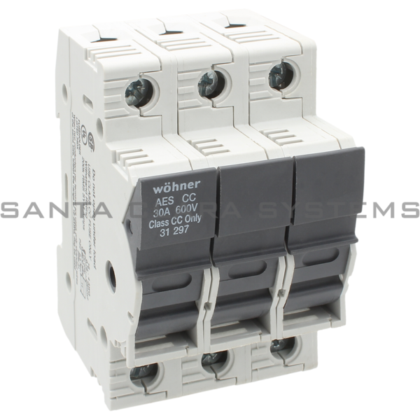 Wohner 31297  Fuse Holder 3P - 30A Product Image