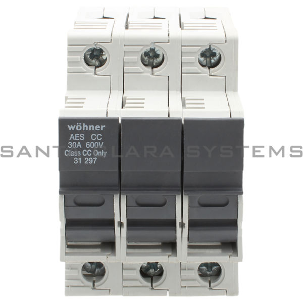 Wohner 31297  Fuse Holder 3P - 30A Product Image