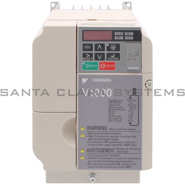Yaskawa CIMR-VU4A0004FAA Drive Inverter Product Image