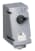 ABB 216MVS1WH Switched interlocked socket-outlet, vertical, Heavy Duty, 1h, 16A, IP67, 2P+E Product Image