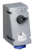 ABB 216MVS6W Switched interlocked socket-outlet, 6h, 16A, IP67, 2P+E Product Image
