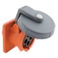 Hubbell HBL420R12W Pin and Sleeve Receptacle Connector Product Image