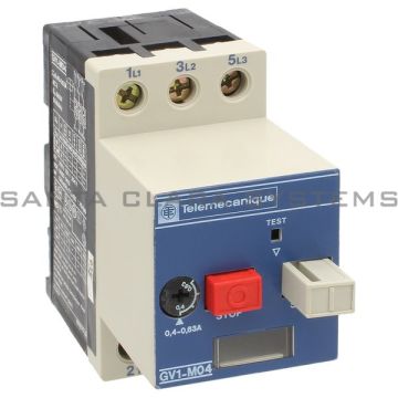 DISJONCTEUR MOTEUR TELEMECANIQUE GV1-M10 4-6 Amp D'OCCASION EUR 21,23