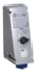 ABB 216MP6WP Switched interlocked socket-outlet prepared for MCB/RCD, 6h, 16A, IP67, 2P+E Product Image