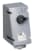 ABB 216MVS12WH Switched interlocked socket-outlet, vertical, Heavy Duty, 12h, 16A, IP67, 2P+E Product Image
