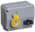 ABB 232MHS4 Switched interlocked socket-outlet, 4h, 32A, IP44, 2P+E Product Image