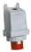 ABB 263BS6W Surface inlet, 6h, 63A, IP67, 2P+E Product Image