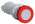 ABB 263C9W Connector, 9h, 63A, IP67, 2P+E Product Image