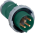 ABB 316P2W Plug, 2h, 16A, IP67, 3P+E Product Image