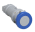 ABB 4125C9W Connector, 9h, 125A, IP67, 3P+N+E Product Image