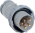ABB 432P1W Plug, 1h, 32A, IP67, 3P+N+E Product Image