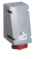 ABB 432RL11W Surface socket-outlet for looping, 11h, 32A, IP67, 3P+N+E Product Image
