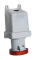 ABB 463RS11W Surface socket-outlet, 11h, 63A, IP67, 3P+N+E Product Image